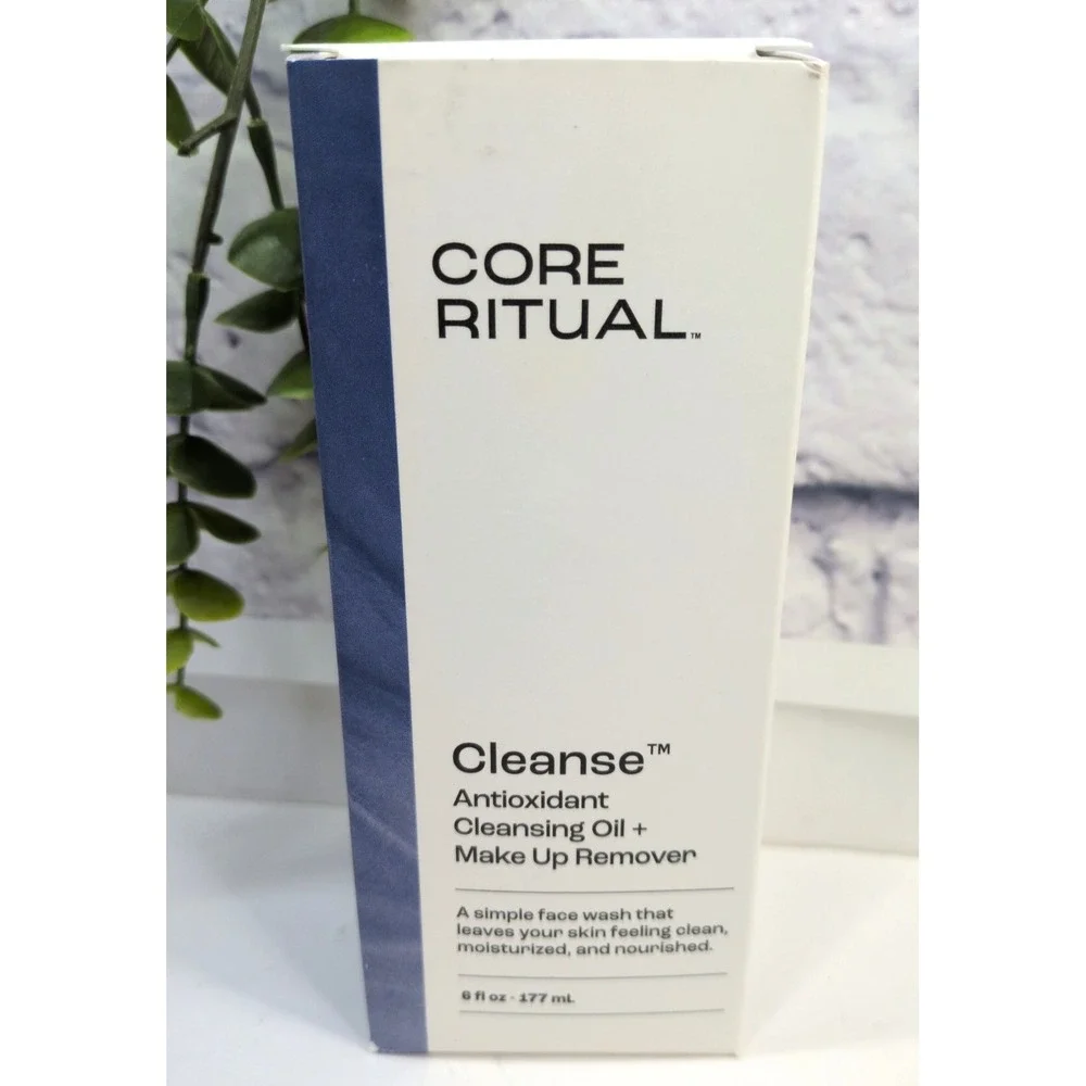 NIB😍Core Ritual Cleanse Antioxidant Cleansing Oil + Make Up‎ Remover Face Wash